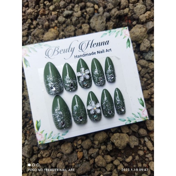 kukupalsu SAGE GREEN 10 pcs fre lem jell