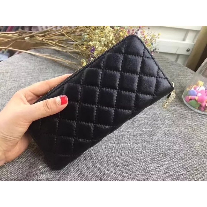 PROMO SALE 7.7 - DOMPET PANJANG N10 BAHAN KULIT HAND WALLET DOMPET IMPORT REAL PIC DOMPET PANJANG LIPAT WANITA 6016 DOMPET LIPAT WANITA PANJANG MULTIFUNGSI POLOS DOMPET FASHION