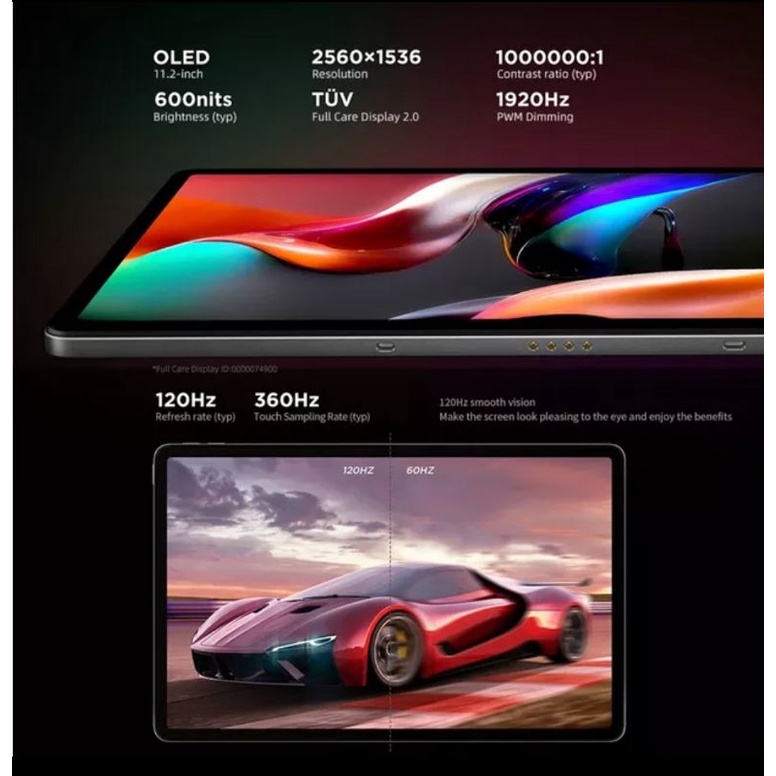 Lenovo Xiaoxin Pad Pro 2022 11.2&quot; 8/128GB Snapdragon 870 Android 12 GLOBAL FIRMWARE Wifi