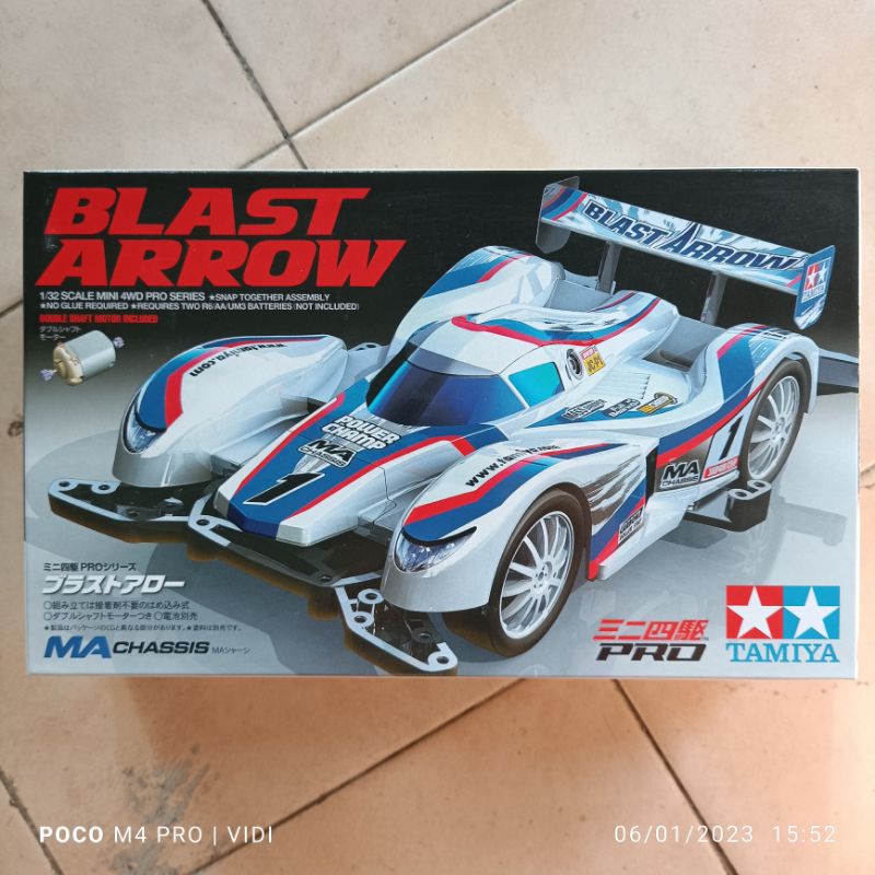 Tamiya 18635 Blast Arrow MA Chassis 4WD Original