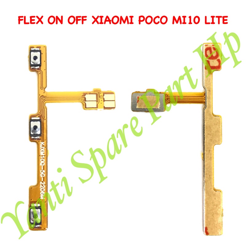 Flexible On Off Xiaomi Mi10 Lite Mi 10 Lite Original Terlaris New
