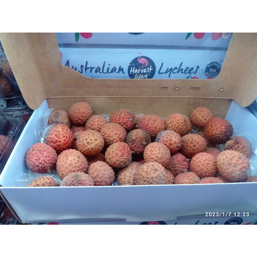 

LYCHEE AUSTRALIA HARVEST WAY RASA MANIS PER 1KG