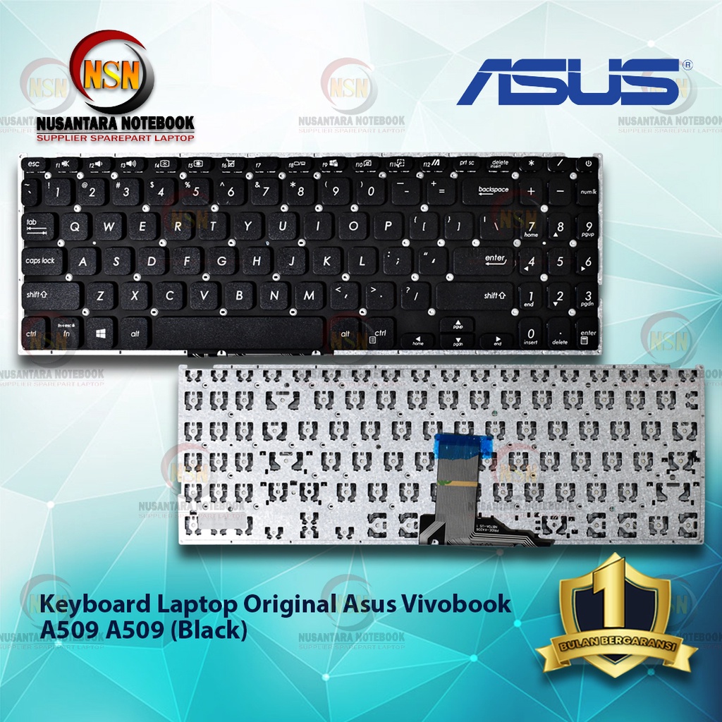 Keyboard Original Laptop Asus Vivobook A509 A509 (Black)