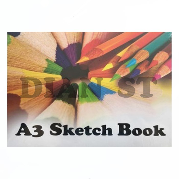 

Buku Gambar Sketch Book A3 Kiky / Buku Gambar Sketsa - Pc