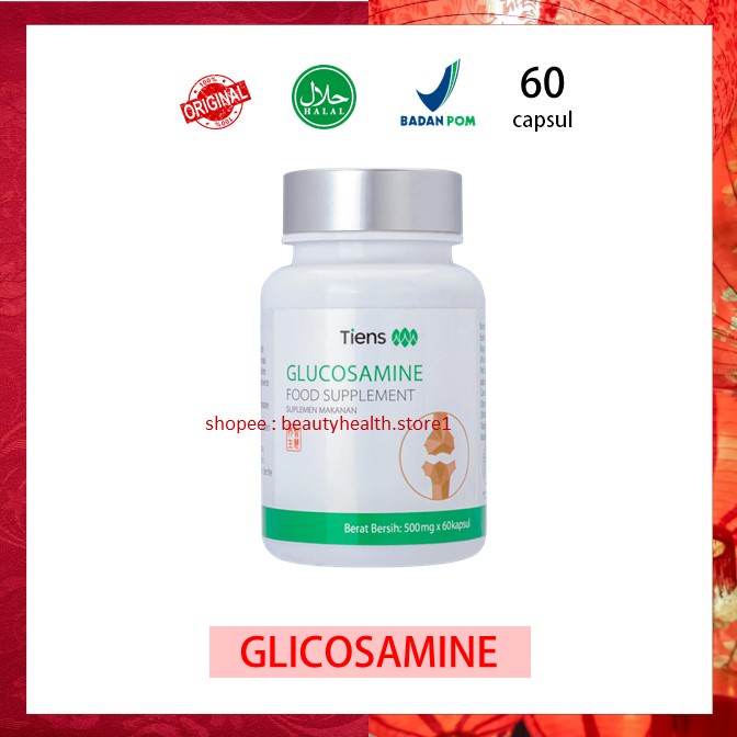 Tiens Glucosamin Pelumas Persendian Osteoatritis Ngilu Nyeri Sendi Rematik Tianshi