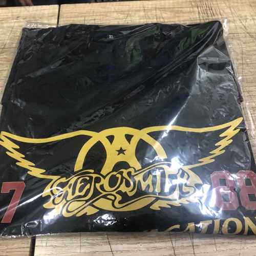 Kaos Aerosmith Permanent Vacation Tour Tshirt 100% Cotton