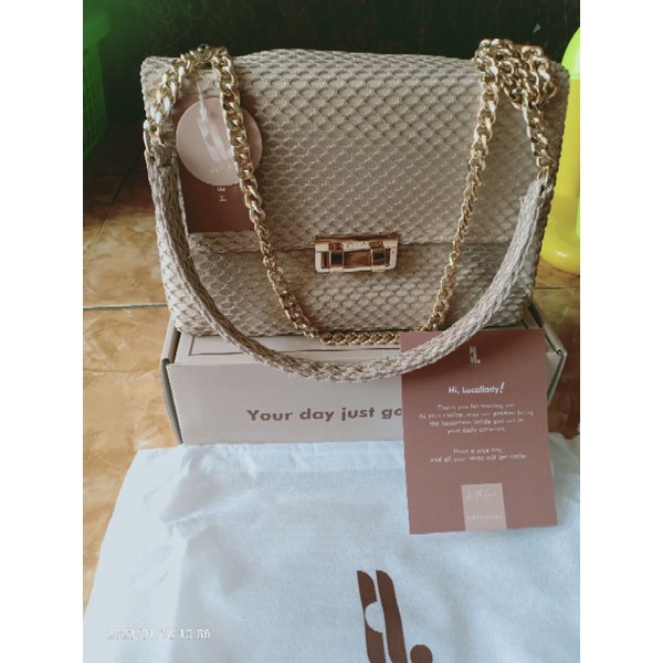 Stellaluna bag Nude by local.id