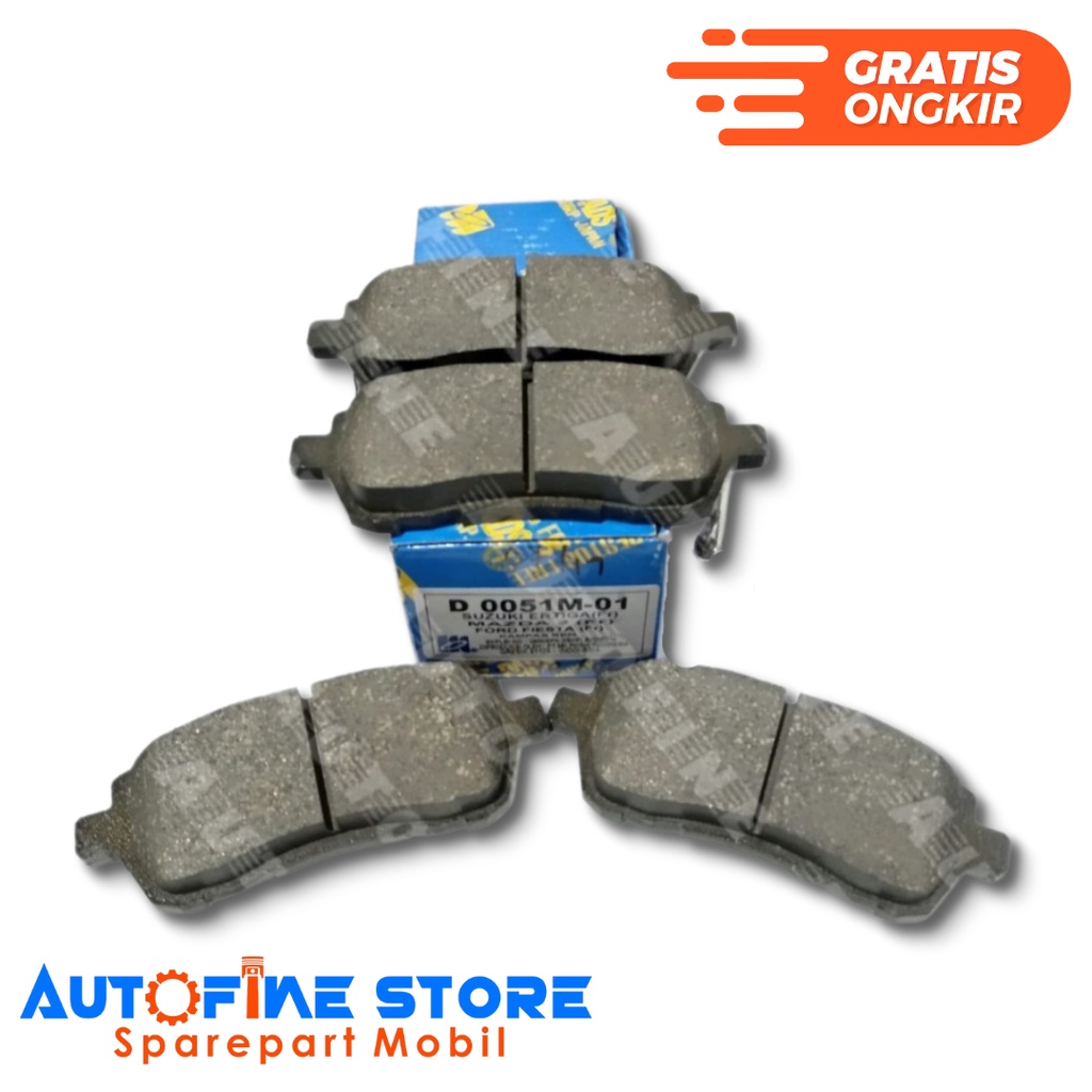 Brake Pad Front Kampas Rem Depan Suzuki Ertiga MK Biru