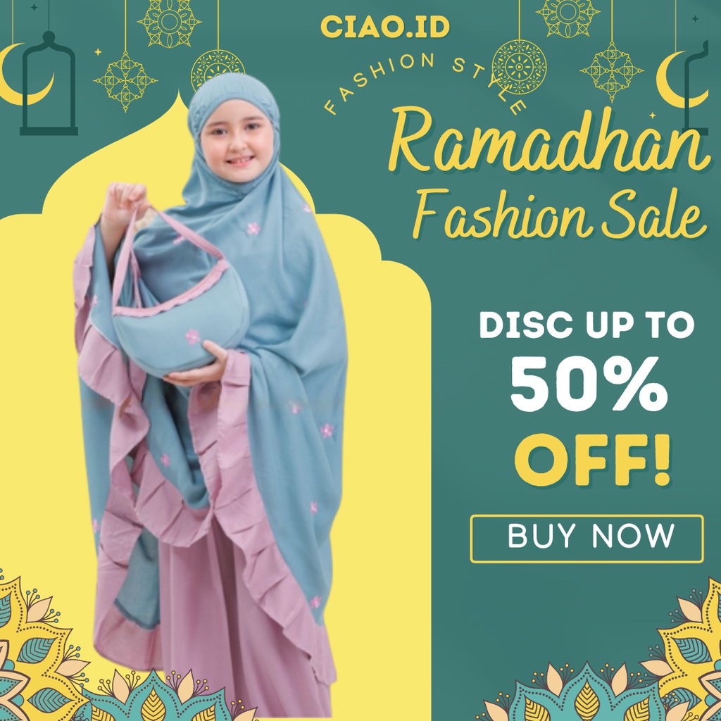 Mukena Anak Tanggung Mukena Anak Perempuan Mukena Mukena Anak Tanggung Rayon Premium Mukena Anak Tan