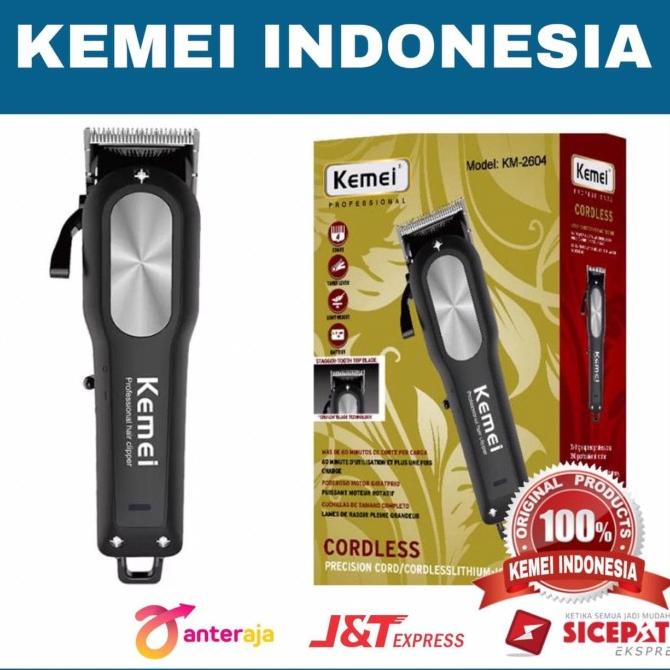 KEMEI KM-2604 HAIR CLIPPER mesin cukur rambut kemei km 2604