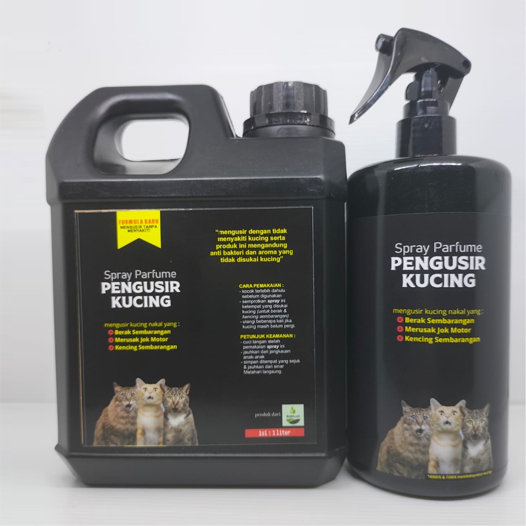 PENGUSIR KUCING LIAR Berak dan Pipis Sembarangan | Cat Repellent Spray