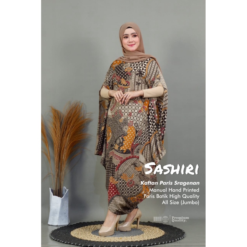sashiri kaftan abaya pakaian baju gamis dress syari longdress maxy maxi batik solo jumbo big all siz