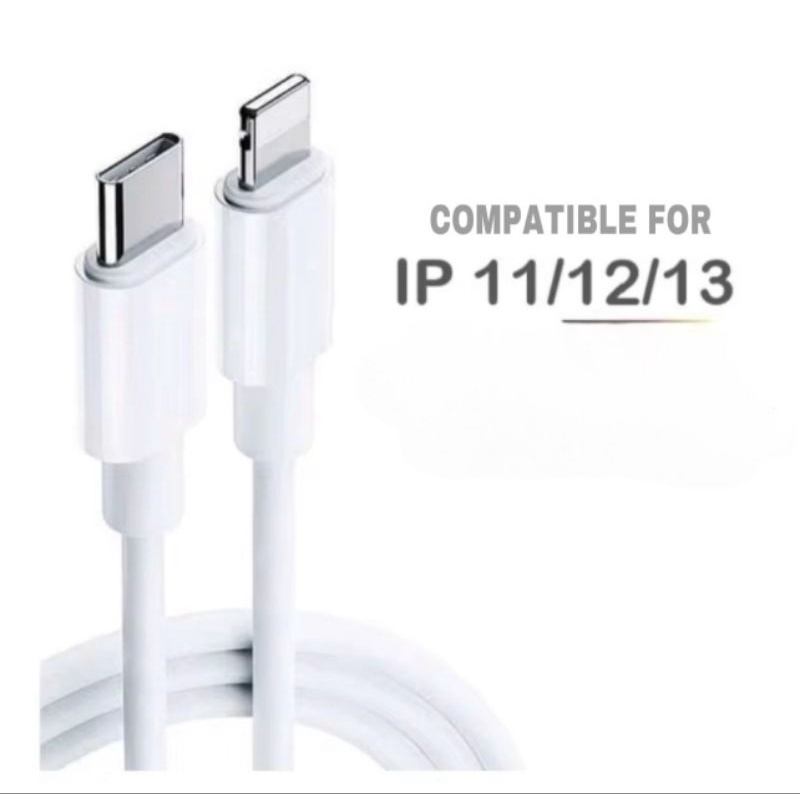 KABEL CHARGER USB C TO LIGHTNINGG FOR IP 11 / 12 / 13