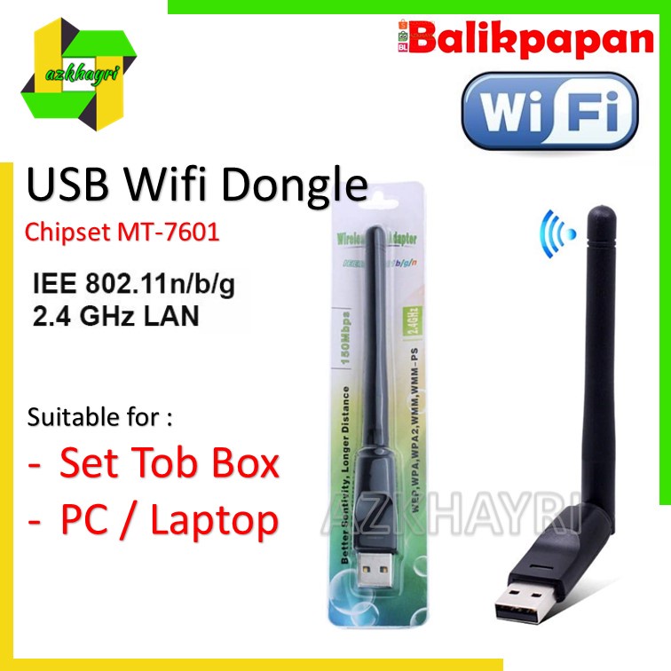 USB Wifi Dongle Wireless Adapter Receiver Antena Wifi PC Laptop STB SET TOP BOX