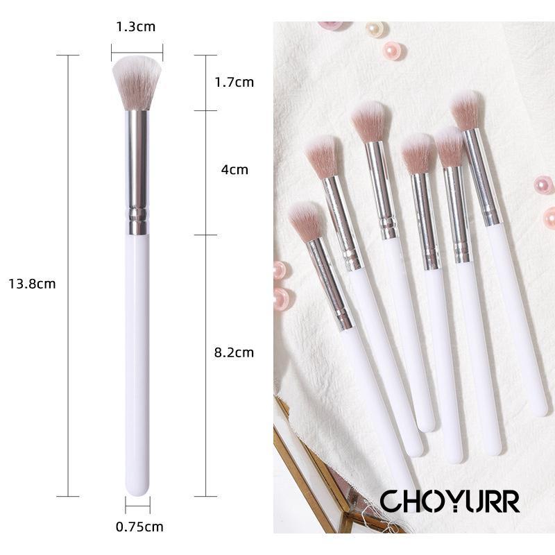 【COD】1Pcs Brush Makeup Highlight / Eyeshadow / Blush / Concealer / Wajah Bahan Bulu Lembut Untuk Kecantikan Wanita Portable Multifungsi Alat Kecantikan-CH