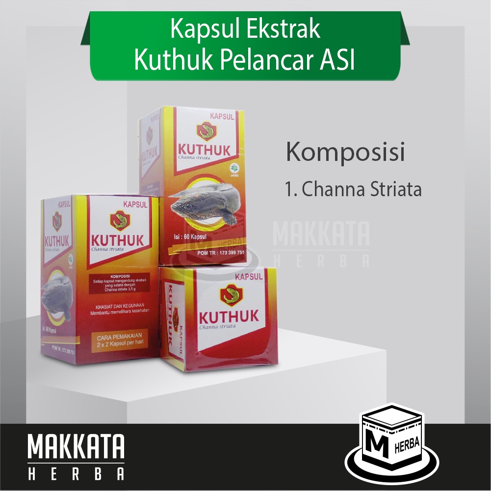 PIL KUTUK KAPSUL EKSTRAK IKAN GABUS Asli Mempercepat Pengeringan Luka Jahit Operasi Dan Melahirkan