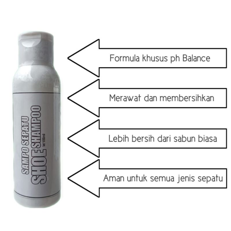 Paket Hemat Perawatan Sepatu isi Shampoo Penghilang Noda dan Parfum Sepatu