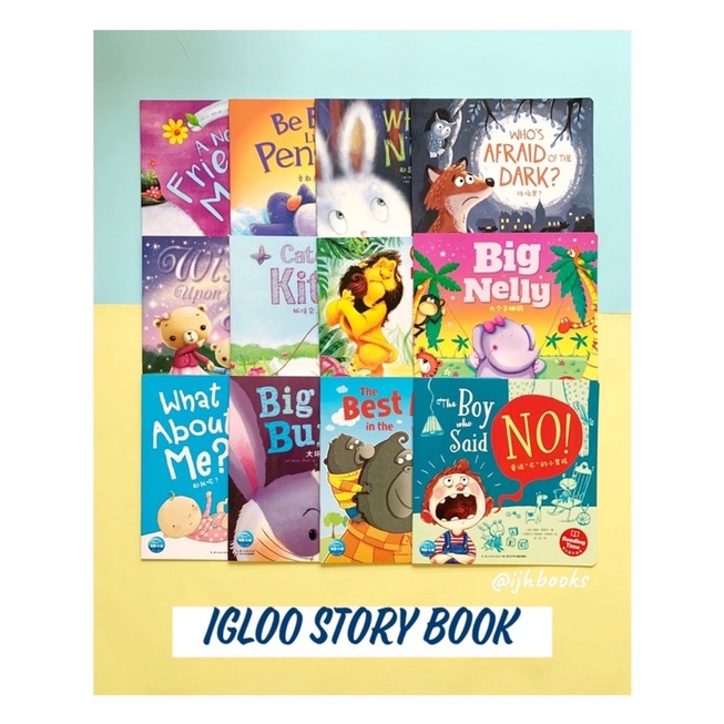 igloo books buku cerita anak billingual English - Mandarin. buku cerita igloo