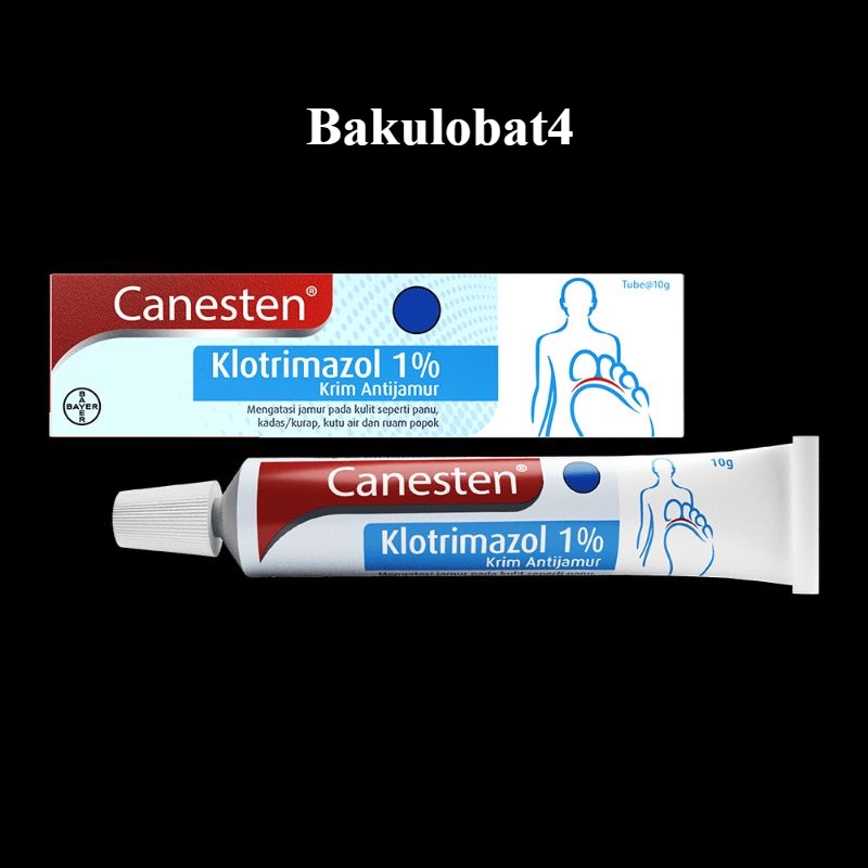 Jual Canesten Cream Salep 10 gr Clotrimazole obat jamur pada kulit