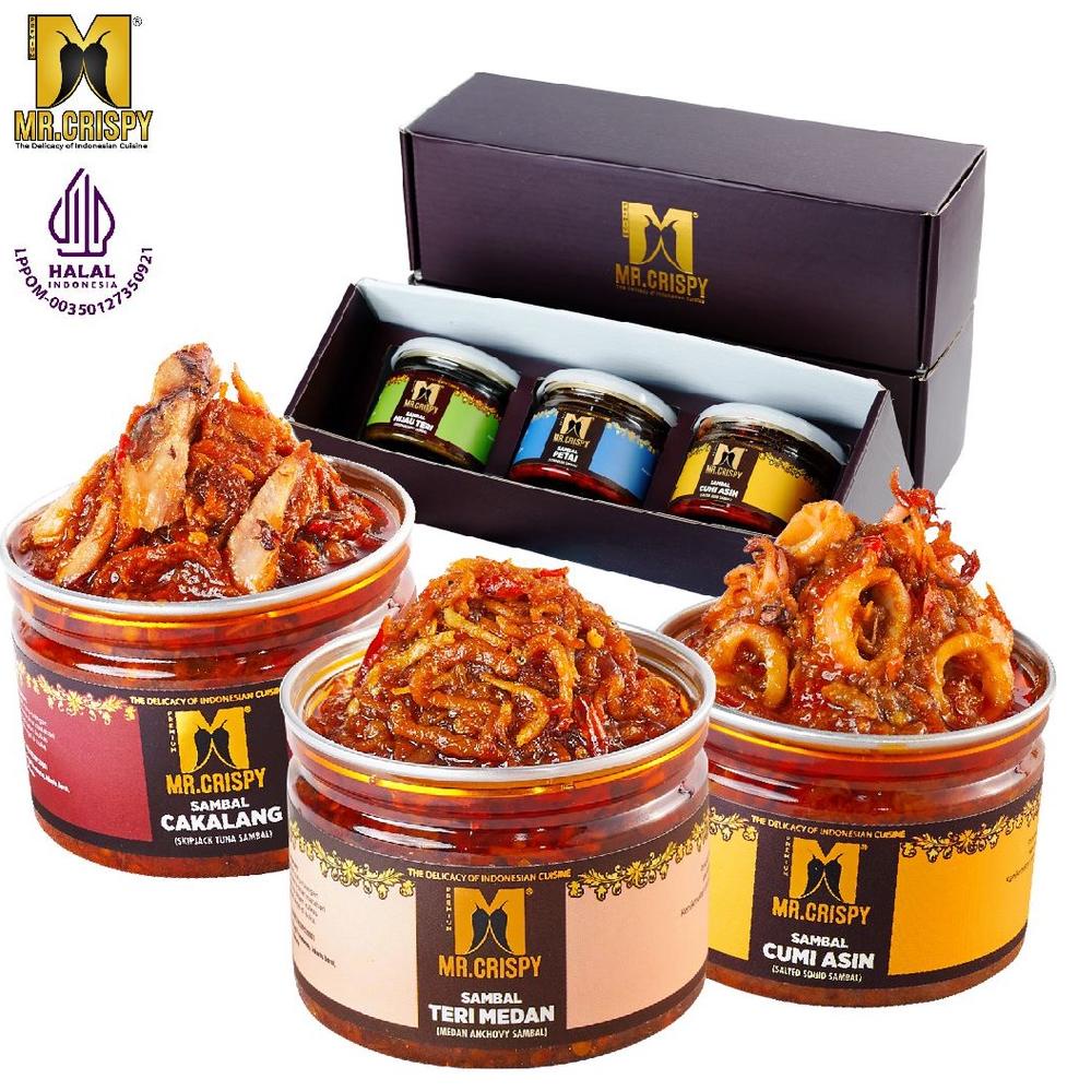 

Spektakuler PAKET SAMBEL HEMAT A MR.CRISPY(KOTAK HMPERS) Promoku