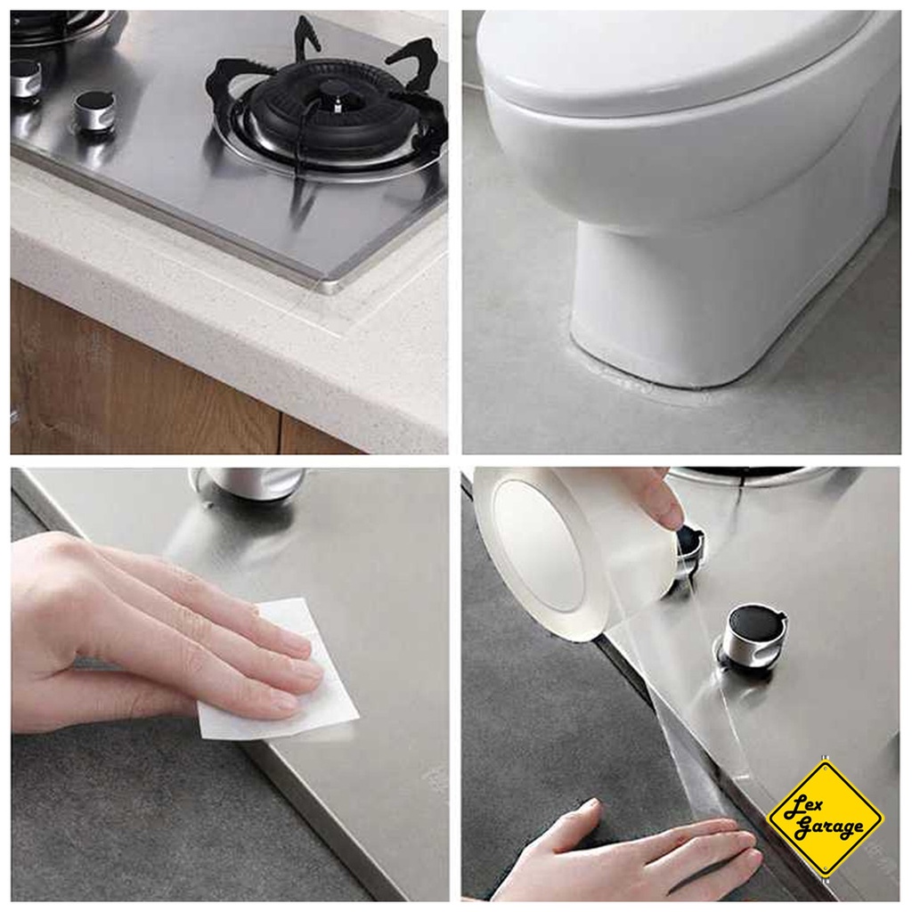 Lakban Selotip Dapur Anti Air Bocor Jamur Waterproof Kitchen Sink