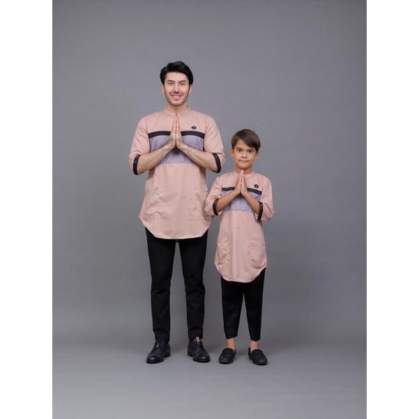 BAJU KOKO KURTA ANAK DAN AYAH COUPLE TERBARU 2023 BAJU KOKO AYAH DEWASA TERMURAH BAJU KOKO ANAK LENG