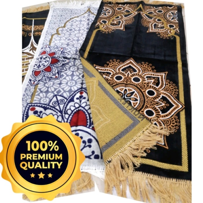 Sajadah sajadah turki tebal ukuran 50 x 100 cm grosir(E9N8) Sajadah Turki Sajadah Wangi Sajadah Turk