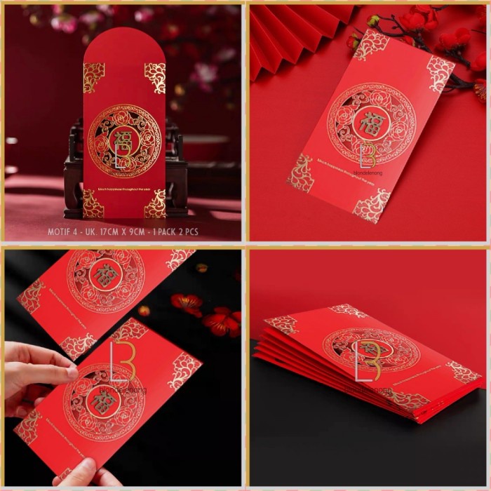 Amplop Dompet Angpao Angpau Ampao Ampau Hongbao Hoki Kertas Bukan Kain Merah Fu Gift Box Kado Hadiah Hampers Parcel Parsel Imlek Sincia Thr Netral Kecil Panjang Pendek Mini Premium Custom Persegi Shio Kelinci Lucu Unik Murah Isi Banyak Tahun Baru CNY 2023