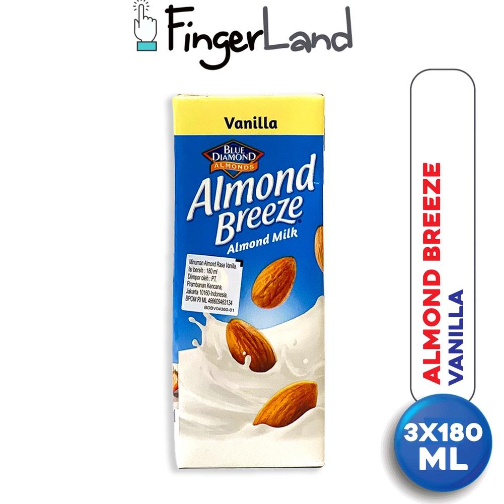 

[Perfect] ALMOND BREEZE Almond Milk Vanilla 180 ml Susu Almond Vanila 3 PCS .,.,.,.,