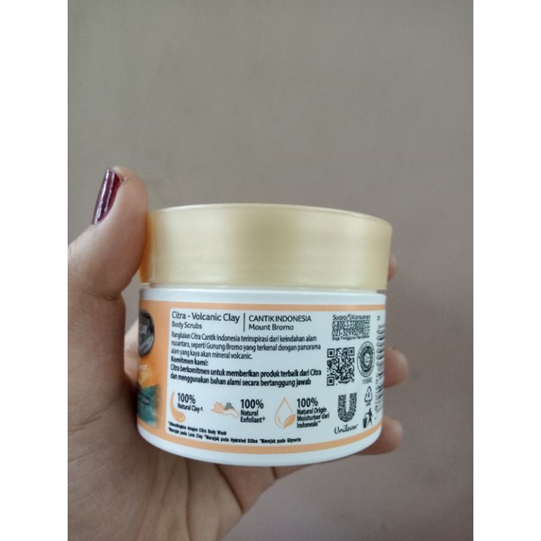 CITRA VOLCANIC CLAY BODY SCRUB ORIGINAL