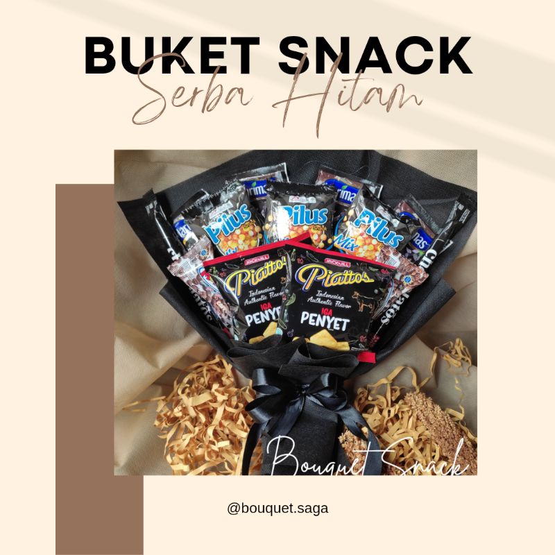 BOUQUET SNACK SERBA HITAM (B61)