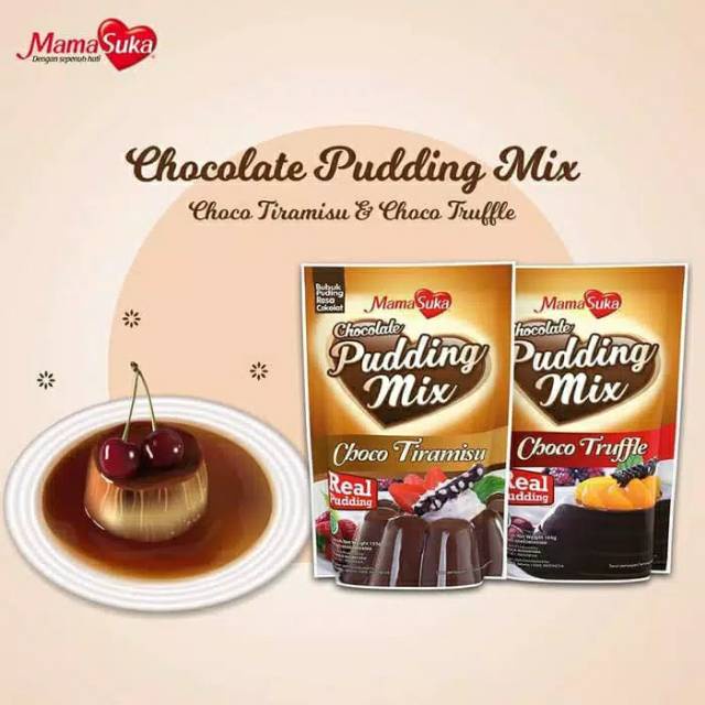 

CHOCOLATE PUDDING BUBUK PUDING MIX MAMASUKA 145GR