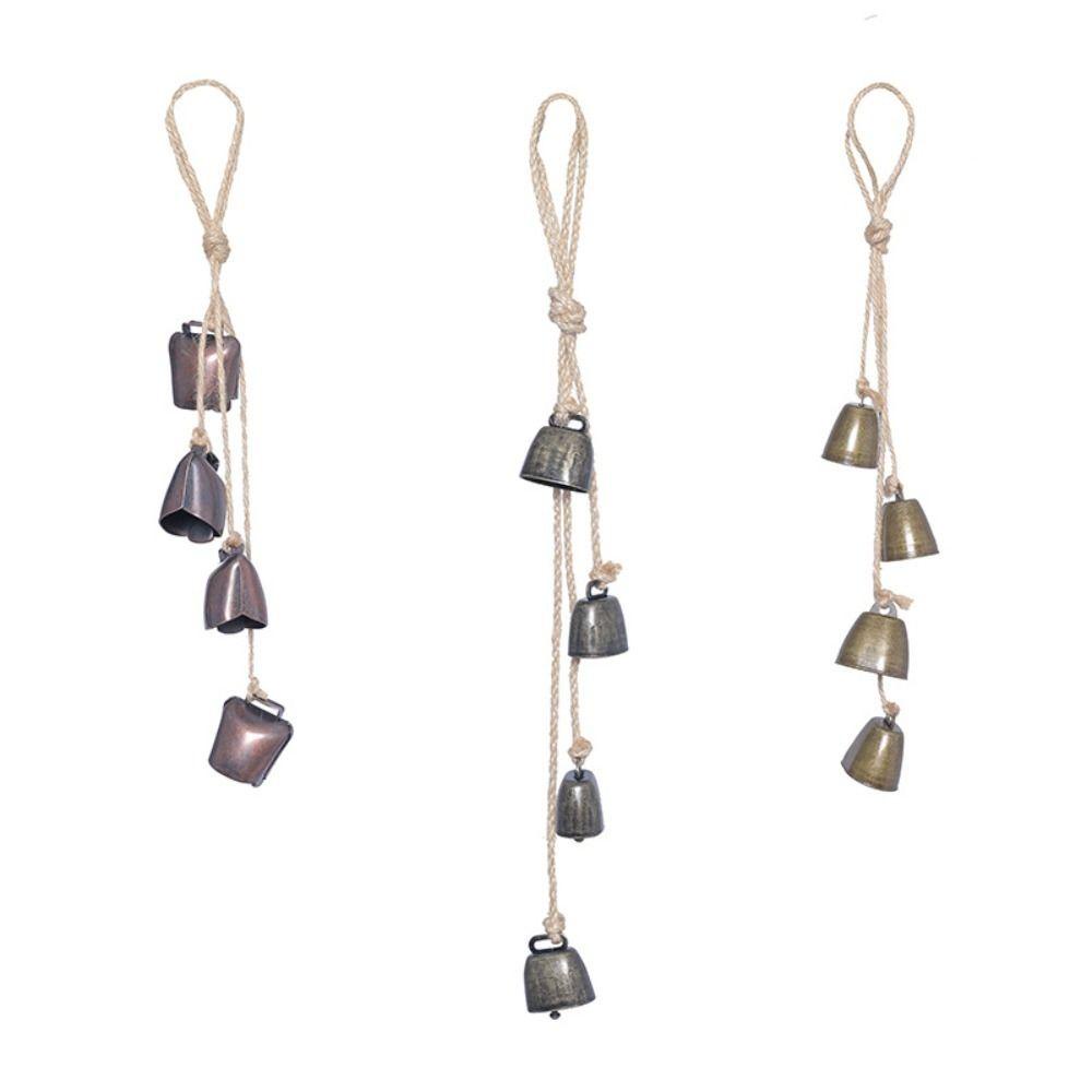 R-bunga 1PCS Penyihir Windchime Dapur Outdoor Handmade Lonceng Penyihir