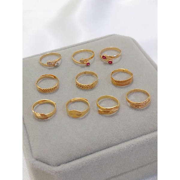 Cincin Bayi Emas Muda 1/2 Gram Imut