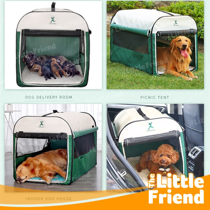 Rumah Kandang Tenda Lipat Anjing Kucing Travel Portable Indoor Outdoor