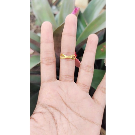 Cincin Infinity Emas 24k