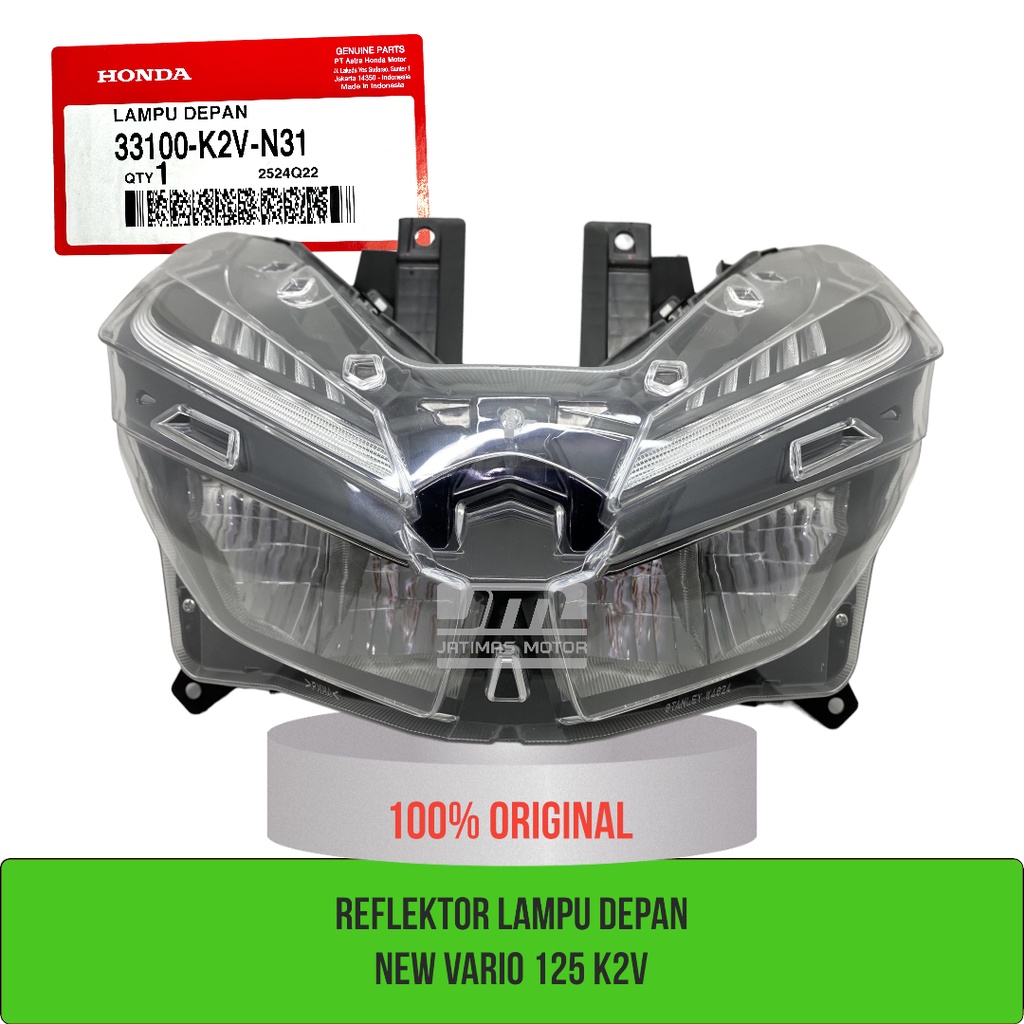 Reflektor lampu depan new vario 125 gen 2 K2V 33100-K2V-N31