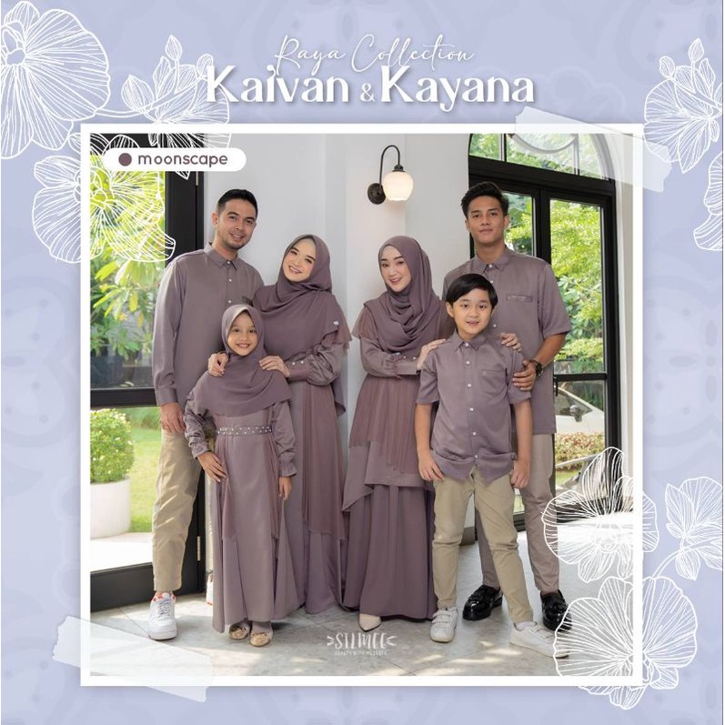 KAYANA DRESS  BY SILMEE INDONESIA/ FAMILY SET / SARIMBIT 2023