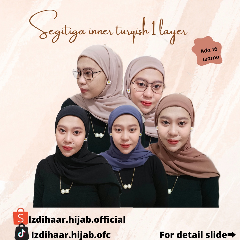 segitiga inner 1 layer // segitiga inner turqish 1 layer // segitiga inner // segitiga inner turqish