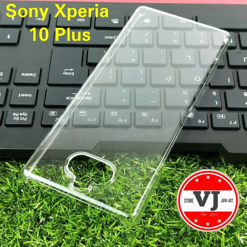 Hardcase Crystal Sony Xperia 10 Plus Case PC Transparan Sony 10Plus