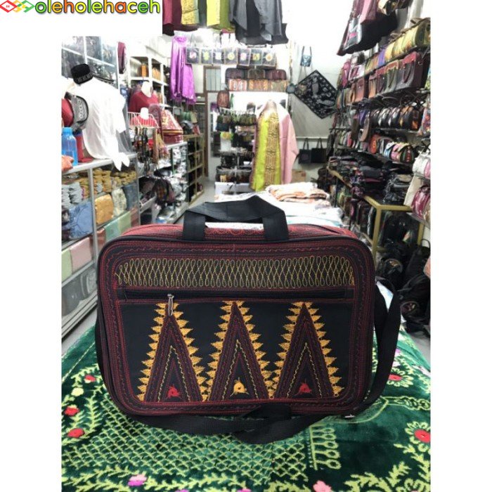 Tas Selempang Laptop khas Aceh