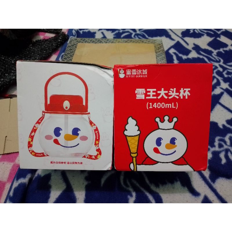 Ready Siap Kirim Tumbler Snowking Mixue