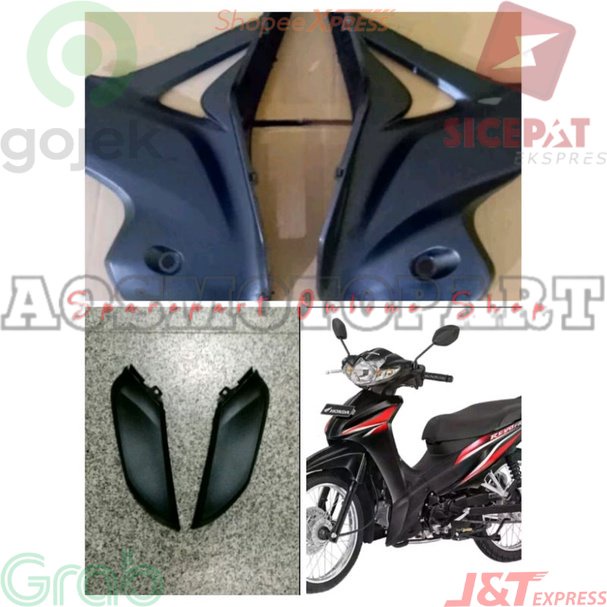 sayap bawah Revo fit+ sambungan tameng Revo fit carbu