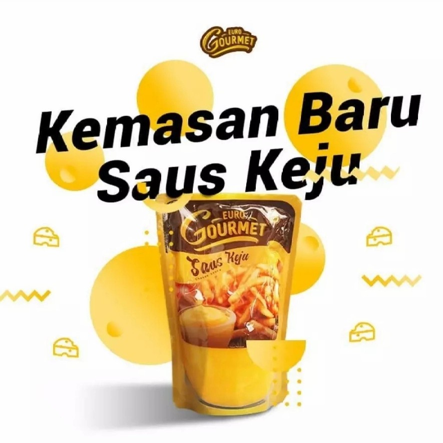 Euro Gourmet Saus Keju 500gr