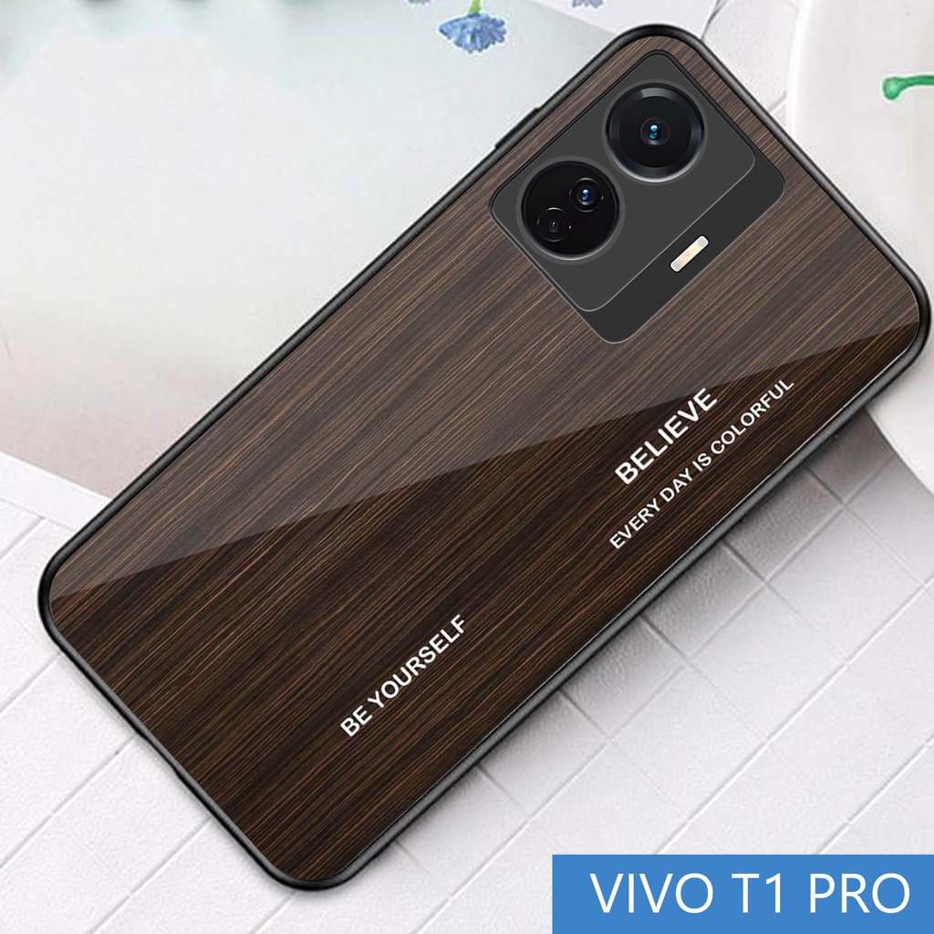 Softcase Glass [S90] VIVO T1 PRO - casing pelindung - VIVO T1 PRO - pelindung handphone - VIVO T1 PR