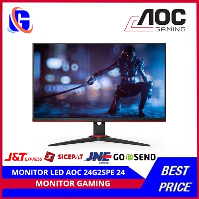 Monitor LED AOC 24G2SPE 24&quot; IPS FHD 165Hz 1MS 300cdm VGA HDMI DP VESA