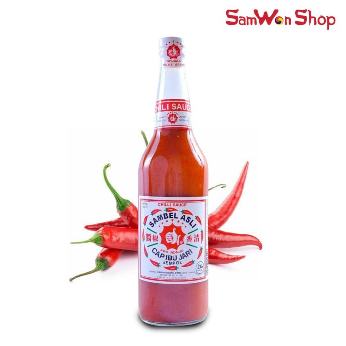 

Asa Sambal Asli Cap Ibu Jari Jempol Original 600Ml - Saus Sambel