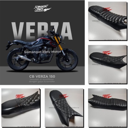 JOK CUSTOM VERZA LENGKAP TANPA GANTI TANGKI DAN BEGEL JOK U VERZA Megapro Primus
