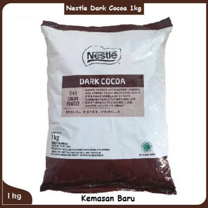 

NESTLE DARK COCOA 1KG SUSU BUBUK COKLAT MURNI NESTLE SUSU BUBUK COKELAT PREMIUM