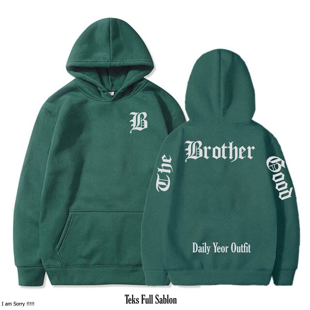 Sweater Polos Hoodie Jumper The Brothergood Sablon 001 Pria &amp; Wanita SIZE M-XXL